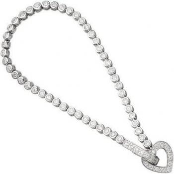 Damenherz‑Armband in Silber 925 (JOBO)