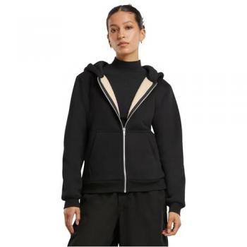 Felpa Sherpa Urban Classics Nera con Zip S