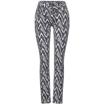Jean noir imprimé pour femme Street One taille 29