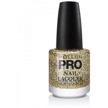 Mollon Pro 906 Vernis à ongles durcissant Or scintillant 15 ml