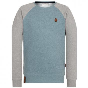 Naketano Herren‑Sweatshirt „The Jordan Rules II – Gun Smoke Grey“, 2XL