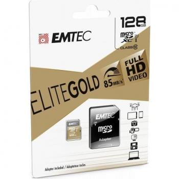 Emtec 256GB UHS-I U1 EliteGold microSD Karte