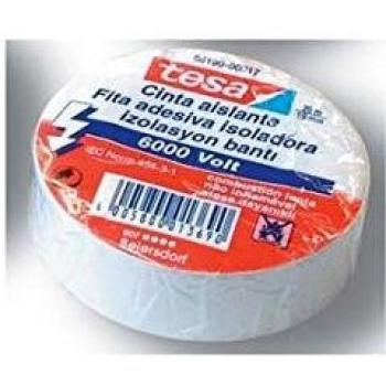 Rouleau Tesa 53948 – 00012 – Ruban Isolant 20 × 19 mm Blanc