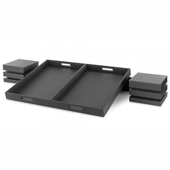 Kit Buffet Cubic® avec 2 Plateaux 60 x 40 cm