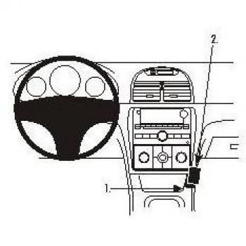 Brodit ProClip 853927 Winkelhalterung für Saturn Aura 07-09