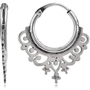 Pendientes de plata 925 Aros Labrados