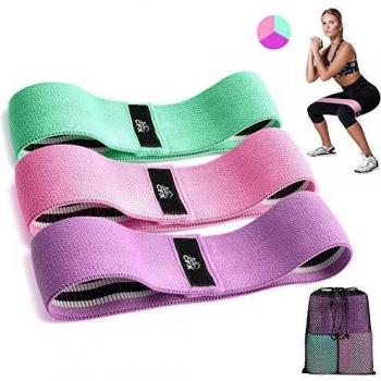Premium Resistance Bands with Non-Slip Design for Hips/Glutes