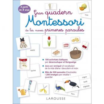 Gran quadern Montessori de les meves primeres paraules