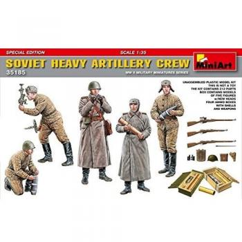 Miniart Soviet Heavy Artillery Crew 1/35
