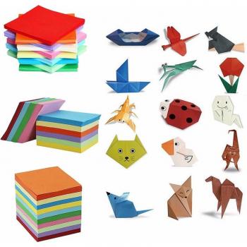 10 Colors Origami Paper