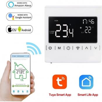 Tuya Smart Temperature Controller with Black Backlight