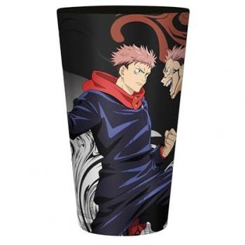 Itadori vs Sukuna – Jujutsu Kaisen Large Glass (400 ml)
