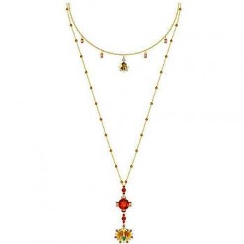 Swarovski Damen‑Kette: Edelstahl & Kristalle – 5451303