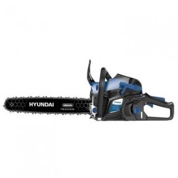 MOTOSEGA POTA GIARDINAGGIO 46cc BARRA 45cm E CATENA OREGON 2 TEMPI 2,4Hp HYUNDAI
