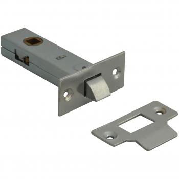 Forge 76mm Tubular Latch, Mortice Design – Nickel Finish