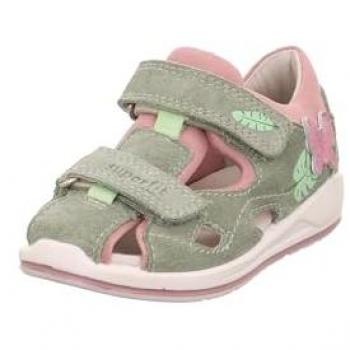 SuperFit Boomerang Sandal Butterfly Blu-Violetto Medio