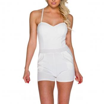 Fit‑Fun‑Hottpants‑Overall „Blick‑Rück“