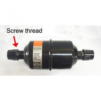 1/2 12mm SAE Flare Connection Liquid Line Drier Filter for HCFC/HFC Refrigerants