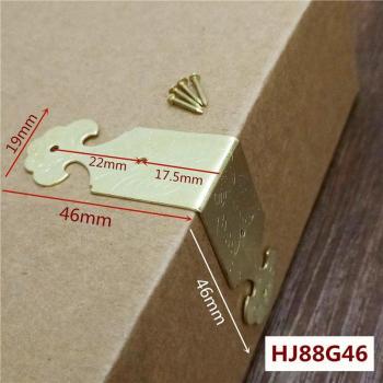 Funda protectora para esquinas de joyeros de madera