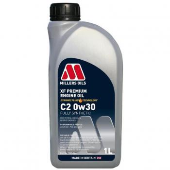 Motor Oil Miller XF Premium C2 0W30 – Protección Superior