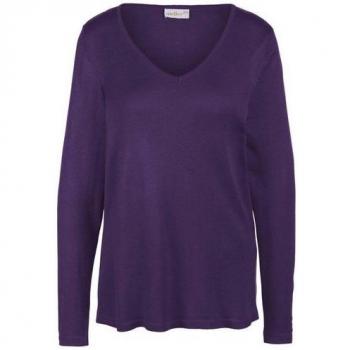 Goldner Fashion Unkomplizierter V-Pullover