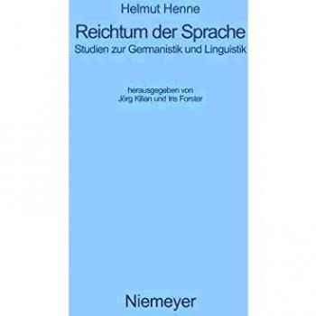 Reichtum der Sprache: Studien zur Germanistik und Linguistik