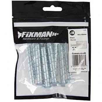 Structural Masonry Anchors – 10 Unit Pack, M8 x 60 mm