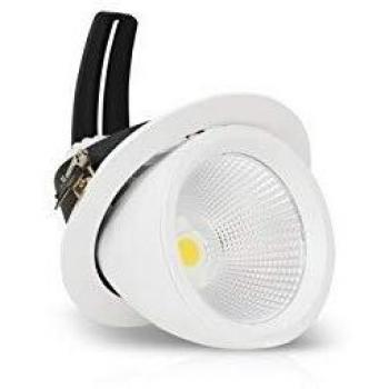 VISION EL Spots à LED Escargot Rond orientable 60W 4000°K