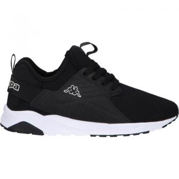 San Puerto Kappa Kids Sapatilha Lace Preto/Branco