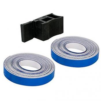 Adesivo racing per cerchi ruota Lampa blu