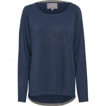 Culture Annemarie Solid Pullover für Frauen (Blau, S)