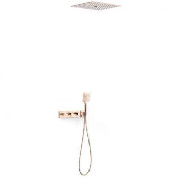 Kit B-System Robinet Thermostatique Or Rose 24K