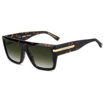 Dsquared2 D2 0177/S 086/9K One‑Size Premium Tortoise Sunglasses