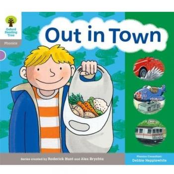 Oxford Reading Tree: Level 1: Floppy's Phonics: Sounds and Letters: Out in Town