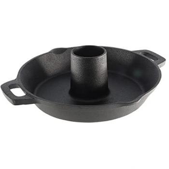 Hähnchenbräter & Pfanne Combo in Schwarz, 1 Stück