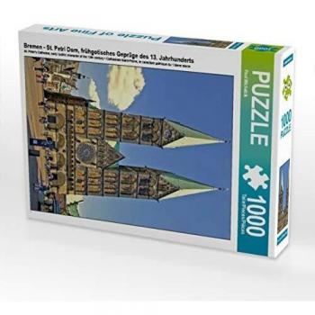 Bremen Cathedral St. Petri Early Gothic Puzzle, Calvendo, 13th Century