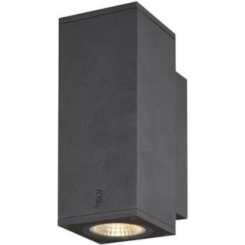 Applique ENOLA SQUARE UP/DOWN – LED extérieur, carré, anthracite, 53 W, 3000 K/4000 K, IP65 (Taille S)