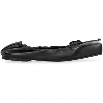 Jacquemus, Ballerinas, female, Black, 3 UK, Black Flat Shoes
