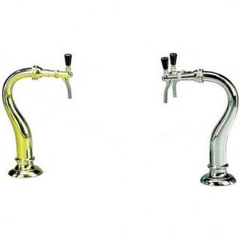 Colonna Ottone Collo di Cigno Birra 1Linea