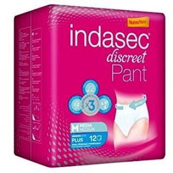 Indasec Sous-vêtements absorbants taille moyenne 12 slips
