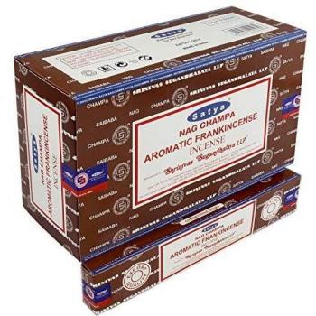 Fragrant Black Frankincense Sticks Set – 12 Packs