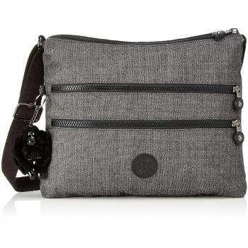 Kipling Alvar Borsa a Tracolla 33x26x4.5 cm Grigio