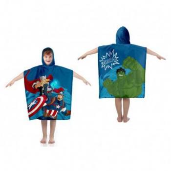 Asciugamano con Cappuccio Bebè Disney Biler 100% Cotone