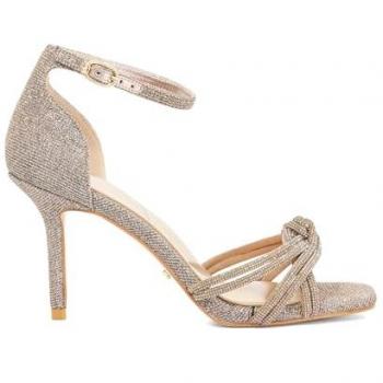 Mirror Two‑Part Heel Sandal – Dune Bronze Edition