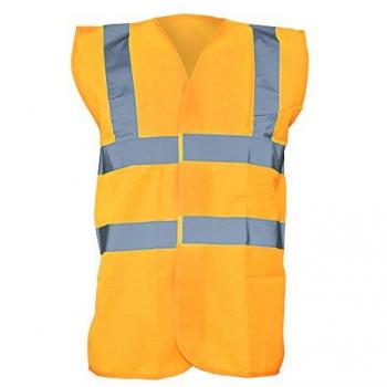 Dual Orange High‑Light Unisex Jacket Pair – 2XL