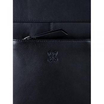 Lakeland Leather Talkin’ Leather Backpack (Black)