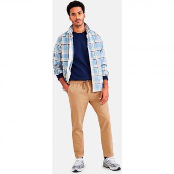 Dockers chino beige standard, longueur moyenne, matière coton
