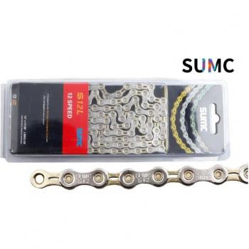 SUMC Kette 9s/10s/11s/12s, 116 Glieder für Fahrräder