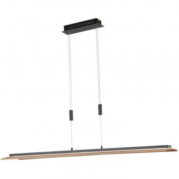 Elegante LED Pendelleuchte Shine-Wood