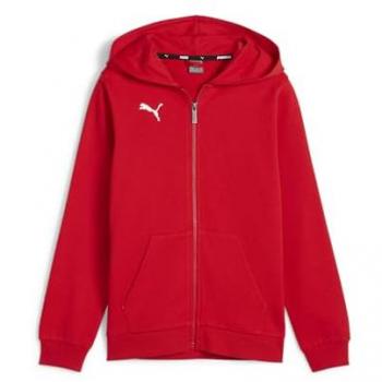 Puma TeamGOAL Felpa con Cappuccio Rossa